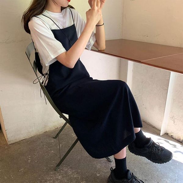 2 pcs set dress womens 2021 vintage brief sleeveless black long dresses womens basic solid color short sleeve t x1280, Black;gray
2 pcs set dress womens 2021 vintage brief sleeveless black long dresses womens basic solid color short sleeve t x1280, Black;gray