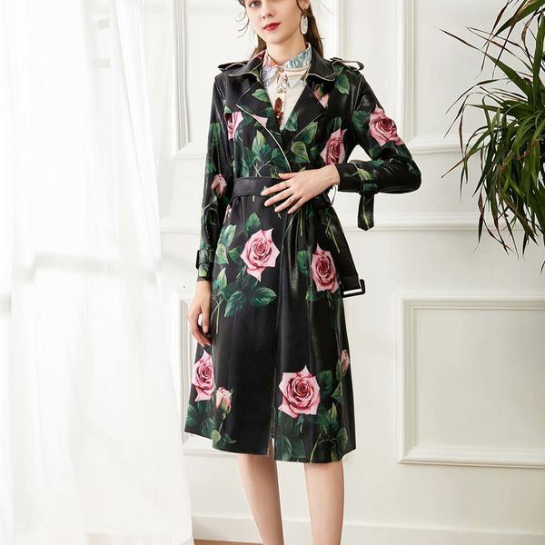 2021 new autumn vintage style printing epaulette belt thin leather long sleeve jacket qpzo, Black;brown
2021 new autumn vintage style printing epaulette belt thin leather long sleeve jacket qpzo, Black;brown