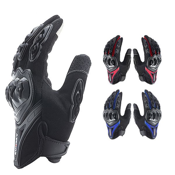 shockproof summer breathable mesh motorcycle racing touch screen off road motorbike riding gloves finger protection, Blue;gray
shockproof summer breathable mesh motorcycle racing touch screen off road motorbike riding gloves finger protection, Blue;gray