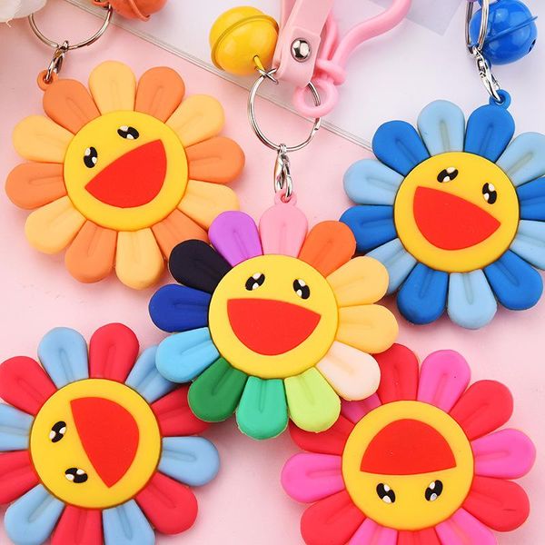 2020 new colorful soft sunshine smile keychain sun flower keychain car sunflower keyring pendant jewelry event gift, Silver
2020 new colorful soft sunshine smile keychain sun flower keychain car sunflower keyring pendant jewelry event gift, Silver