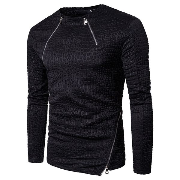 mens hoodies flower leopard pattern zipper patchwork long sleeve o neck sweatshirts fashion slim pullover men top, Black
mens hoodies flower leopard pattern zipper patchwork long sleeve o neck sweatshirts fashion slim pullover men top, Black