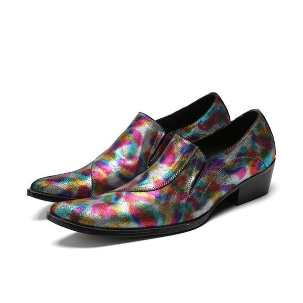 england trend fashion pointed toe print leather shoes slip-on casual mixed color embossed breathable increased men's shoes, Black
england trend fashion pointed toe print leather shoes slip-on casual mixed color embossed breathable increased men's shoes, Black