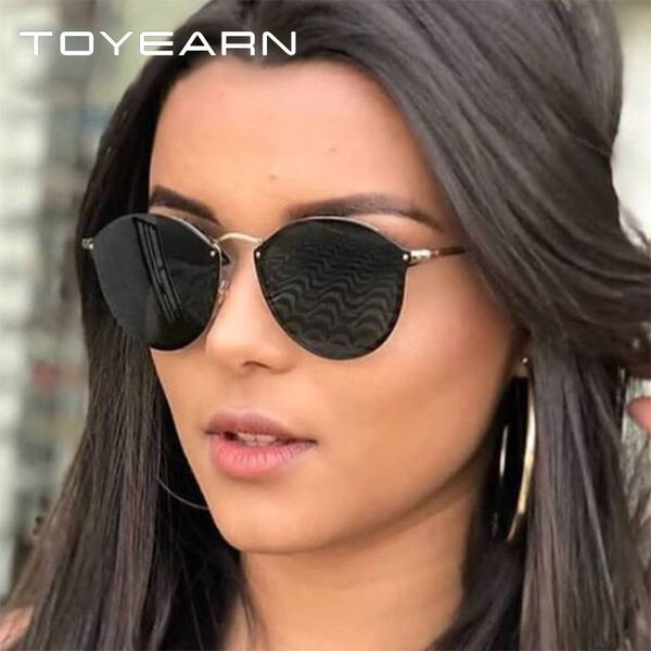 sunglasses toyearn 2021 designer fashion lady big cat eye women vintage mirror sun glasses for female eyewear, White;black
sunglasses toyearn 2021 designer fashion lady big cat eye women vintage mirror sun glasses for female eyewear, White;black