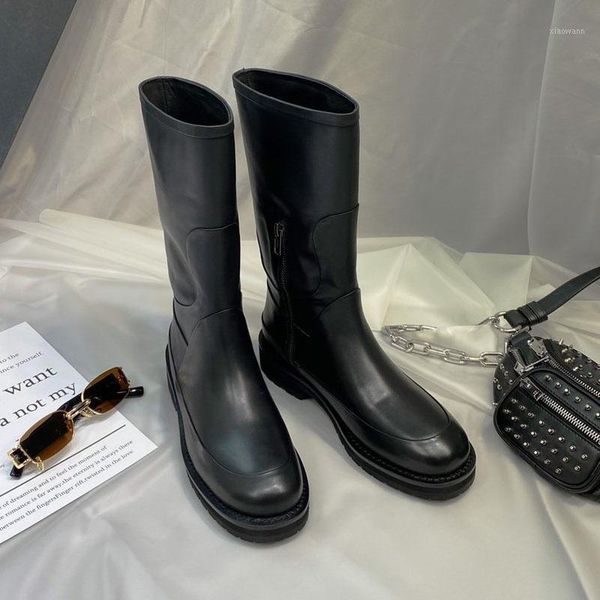 brand fashion women wedge boots black long boots luxury shoes women designers genuine leather female botas1
brand fashion women wedge boots black long boots luxury shoes women designers genuine leather female botas1