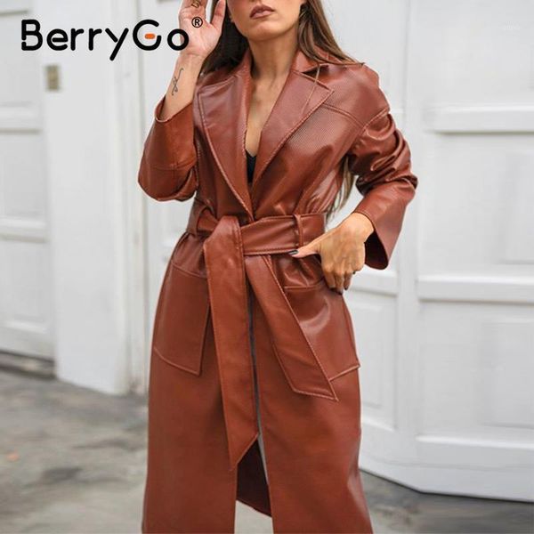 berrygo elegant solid brown lace up women fur coat lapel female long coat office ladies autumn winter warm long jacket 20201, Black
berrygo elegant solid brown lace up women fur coat lapel female long coat office ladies autumn winter warm long jacket 20201, Black