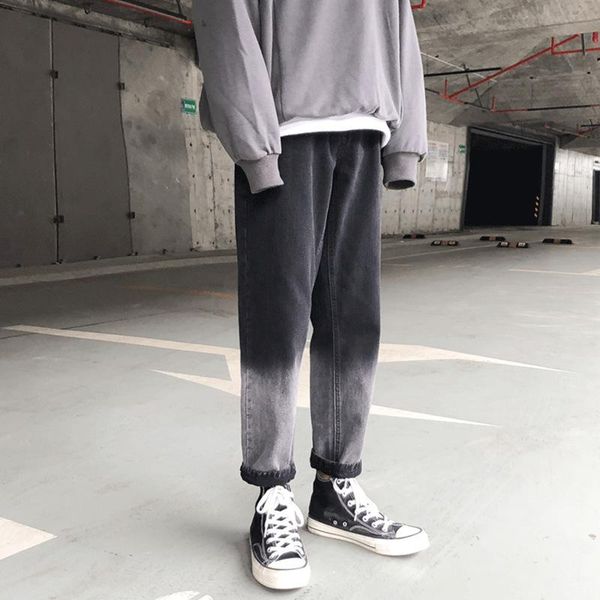 men's jeans autumn vintage style gradient color straight tllbe stretchy loose breathable joker fashion casual male denim pants, Blue
men's jeans autumn vintage style gradient color straight tllbe stretchy loose breathable joker fashion casual male denim pants, Blue