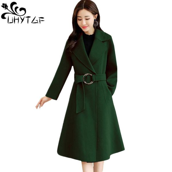 women's wool & blends uhytgf -4xl oversized women winter coat medium length loose female jacket belt v-neck elegant ladies woolen out, Black
women's wool & blends uhytgf -4xl oversized women winter coat medium length loose female jacket belt v-neck elegant ladies woolen out, Black