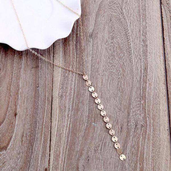 pendant necklaces 2021 fashion sequin simple necklace gift for women chain chokers minimalism womens, Silver
pendant necklaces 2021 fashion sequin simple necklace gift for women chain chokers minimalism womens, Silver