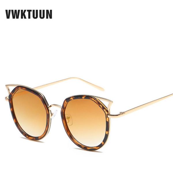 vwktuun sunglasses women men brand desginer cat eye glasses vintage eyewear sun glasses for women gold frame oculos, White;black
vwktuun sunglasses women men brand desginer cat eye glasses vintage eyewear sun glasses for women gold frame oculos, White;black