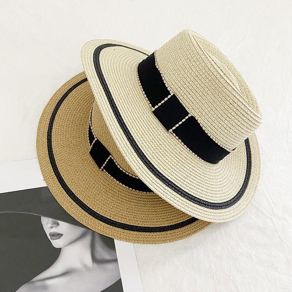 new summer sun hats women fashion girl bow straw hat casual wide brim uv protect beach hat flat panama hat bone feminino c0123, Blue;gray
new summer sun hats women fashion girl bow straw hat casual wide brim uv protect beach hat flat panama hat bone feminino c0123, Blue;gray