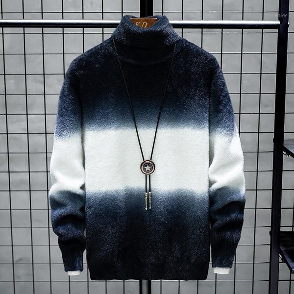 turtleneck cashmere sweater men 2020 new winter handsome thick warm mens knitwear fashion pull homme pullover men1, White;black
turtleneck cashmere sweater men 2020 new winter handsome thick warm mens knitwear fashion pull homme pullover men1, White;black