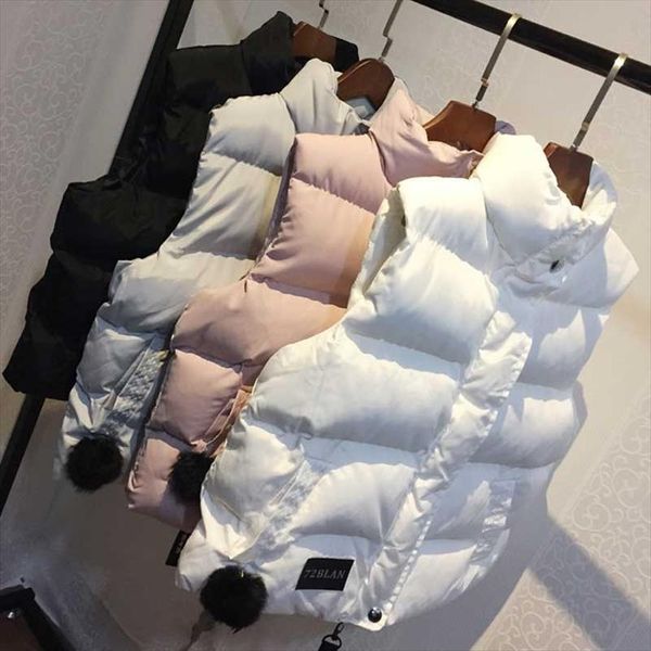 women winter vest waistcoat 2021 autumn vest female casual warm vests womens sleeveless jacket coat drop shipping, Black;white
women winter vest waistcoat 2021 autumn vest female casual warm vests womens sleeveless jacket coat drop shipping, Black;white