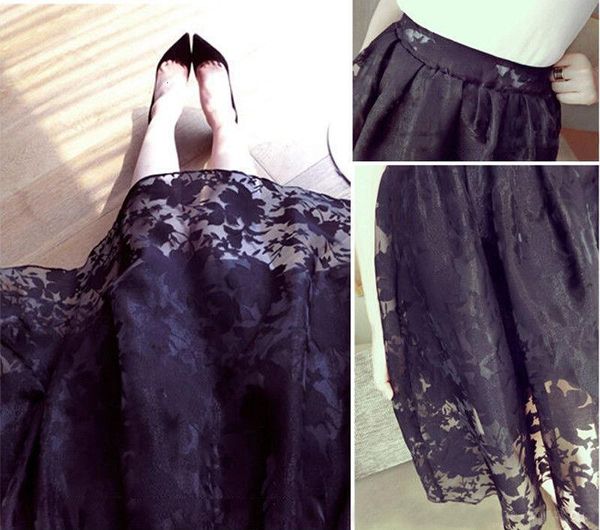 2018 new women 2-piece-fake skirts lace skirts hight waist elastic ball gown solid black skirt size
2018 new women 2-piece-fake skirts lace skirts hight waist elastic ball gown solid black skirt size