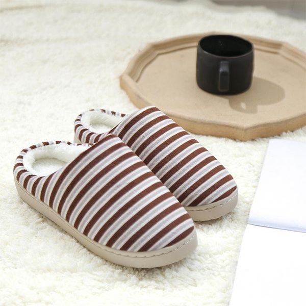 2020 womens indoor slippers soft bottom men home slipper plush warm lovers bedroom slides striped female house floor flat shoes, Black
2020 womens indoor slippers soft bottom men home slipper plush warm lovers bedroom slides striped female house floor flat shoes, Black