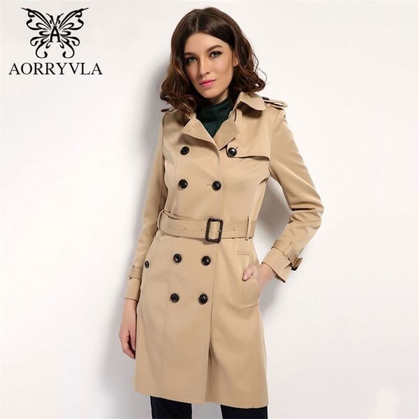 aorryvla autumn classic double breasted women's trench coat street adjustable waist turn-down collar women long outerwear lj201128, Tan;black
aorryvla autumn classic double breasted women's trench coat street adjustable waist turn-down collar women long outerwear lj201128, Tan;black