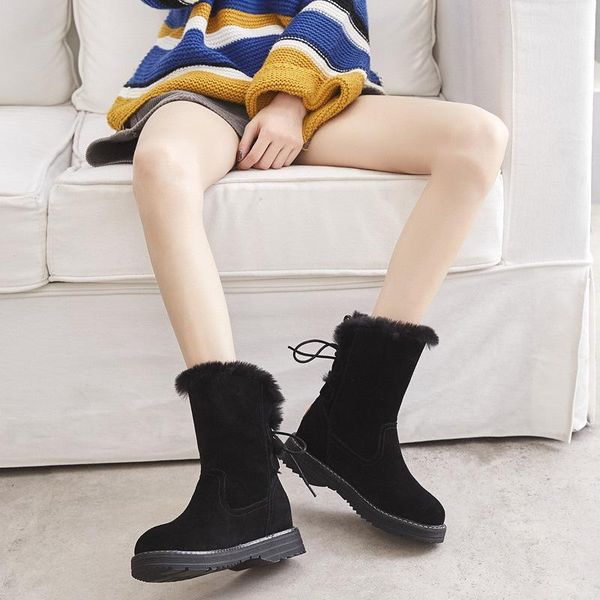 boots sell genuine leather women shoes snow warm winter non-slip ladies height increasing1, Black
boots sell genuine leather women shoes snow warm winter non-slip ladies height increasing1, Black