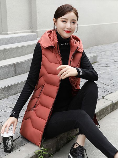 autumn and winter down cotton jacket women mid-length sleeveless vest simple cotton jacket women sleeveless jacket women 210204, Black;white
autumn and winter down cotton jacket women mid-length sleeveless vest simple cotton jacket women sleeveless jacket women 210204, Black;white