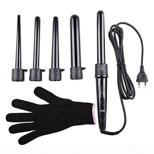functional styling product pro salon 5-in-1 interchangeable hair curling iron multi-size roller heat resistant glove styling set +b
functional styling product pro salon 5-in-1 interchangeable hair curling iron multi-size roller heat resistant glove styling set +b