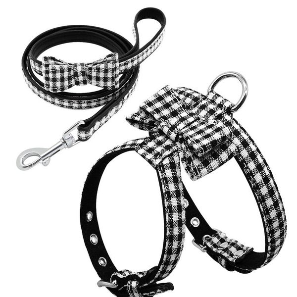 small dog harness and leash set adjustable plaid dog vest with bowknot walking lead for small medium dogs bbyipw
small dog harness and leash set adjustable plaid dog vest with bowknot walking lead for small medium dogs bbyipw