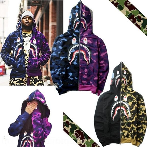 wqow4 autumn winter tide wo street ape camouflage shark stitching personality tide nv wai nv tao wai taocoat brand coathooded sweater men�, Black
wqow4 autumn winter tide wo street ape camouflage shark stitching personality tide nv wai nv tao wai taocoat brand coathooded sweater men�, Black