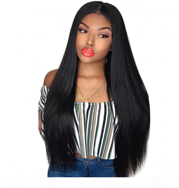 360 lace frontal wigs pre plucked with baby hair malaysian straight long human hair wigs for black women, Black;brown
360 lace frontal wigs pre plucked with baby hair malaysian straight long human hair wigs for black women, Black;brown