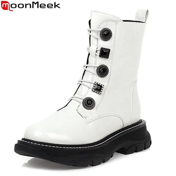 moonmeek 2020 big size 34-41 fashion women boots comfortable med heels ladies shoes autumn winter ankle boots for woman, Black
moonmeek 2020 big size 34-41 fashion women boots comfortable med heels ladies shoes autumn winter ankle boots for woman, Black