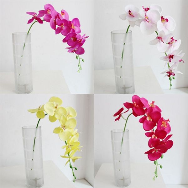 93cm wedding decorations artificial flowers single plastic silk flower polyester fiber butterfly orchid flowers home party 4 9sm g2
93cm wedding decorations artificial flowers single plastic silk flower polyester fiber butterfly orchid flowers home party 4 9sm g2