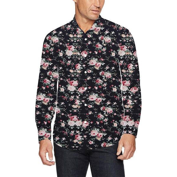 men's casual shirts floral mens long sleeve 3d printes dress autumn hawaii holiday male shirt camisa masculina funny festival clothing, White;black
men's casual shirts floral mens long sleeve 3d printes dress autumn hawaii holiday male shirt camisa masculina funny festival clothing, White;black