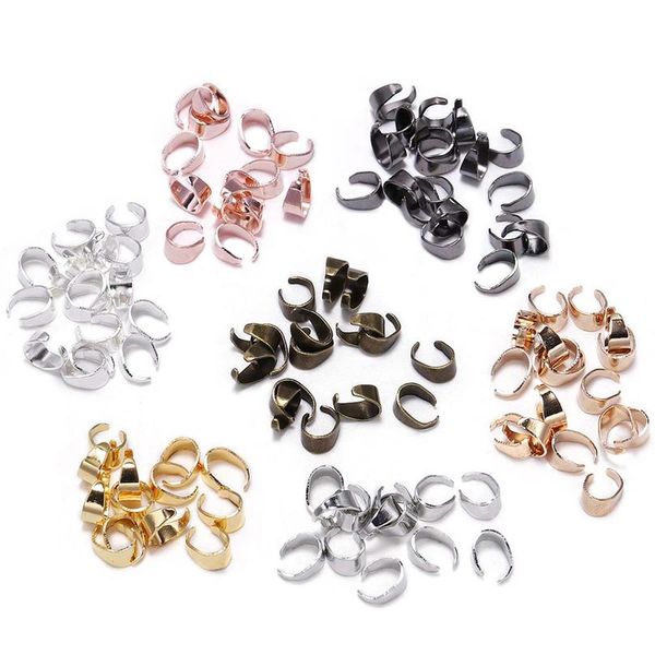 50pcs/lot 7 color pendant clips pinch bail clasps buckle charm necklace hook connector for diy jewelry making cameo tray jllmgy, Silver
50pcs/lot 7 color pendant clips pinch bail clasps buckle charm necklace hook connector for diy jewelry making cameo tray jllmgy, Silver