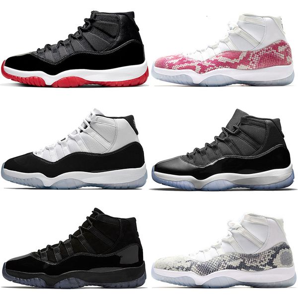 11 men women basketball shoes jumpman 11s mens trainers white bred concord unc cap and gown metallic silver sports sneakers size 5.5-13, Black
11 men women basketball shoes jumpman 11s mens trainers white bred concord unc cap and gown metallic silver sports sneakers size 5.5-13, Black