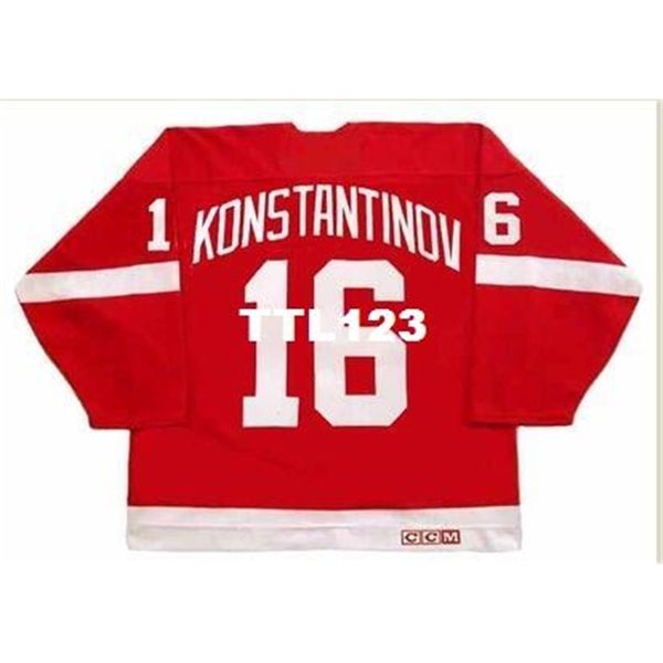 men #16 vladimir konstantinov detroit red wings vintage hockey jersey or custom any name or number retro jersey, Black
men #16 vladimir konstantinov detroit red wings vintage hockey jersey or custom any name or number retro jersey, Black
