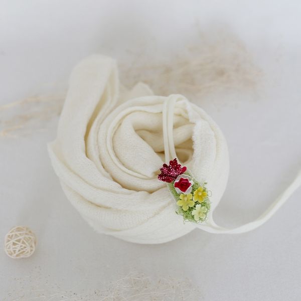 newborn knit stretch wrap baby swaddle wrap and headband set pgraphy prop newborn floral headband accessories y201009 
newborn knit stretch wrap baby swaddle wrap and headband set pgraphy prop newborn floral headband accessories y201009