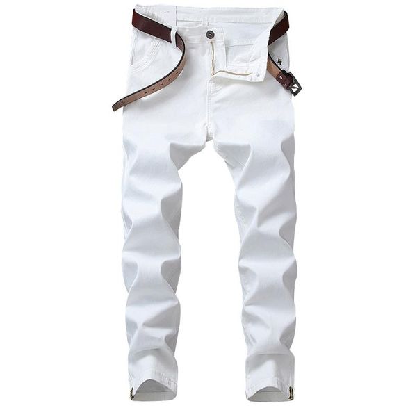 fashion simple white jeans men elastic casual pants slim fit classical all purposed personal design mens trousers hip hop jeans, Blue
fashion simple white jeans men elastic casual pants slim fit classical all purposed personal design mens trousers hip hop jeans, Blue