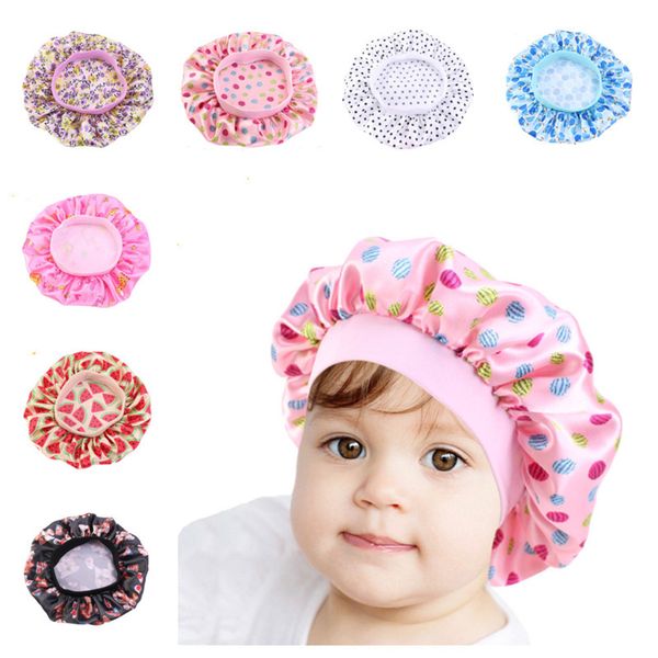 9 colors fashion kids bonnet girl satin night sleep shower cap hair care soft cap head cover wrap beanies skull cap for 2-8y baby g12302, Yellow
9 colors fashion kids bonnet girl satin night sleep shower cap hair care soft cap head cover wrap beanies skull cap for 2-8y baby g12302, Yellow