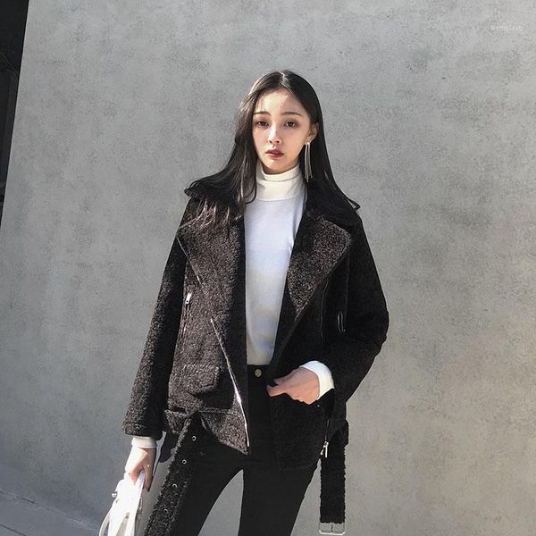 new winter women berber fleece lapel jackets zipper female casual fashion lamb wool coat thick shaggy overcoat warm outerwear1, Black
new winter women berber fleece lapel jackets zipper female casual fashion lamb wool coat thick shaggy overcoat warm outerwear1, Black