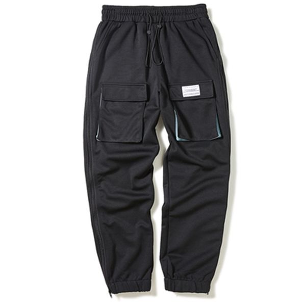 mens ins hip hop street fashion cargo pants pocket zipper contrast color casual male sport pants, Black
mens ins hip hop street fashion cargo pants pocket zipper contrast color casual male sport pants, Black