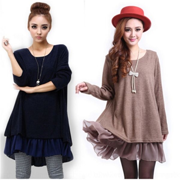 gzugs 2020 spring korean new large dress mm dress fat women's autumn version loose and thinfat and enlarged long sleeve size n74b3, Black;gray
gzugs 2020 spring korean new large dress mm dress fat women's autumn version loose and thinfat and enlarged long sleeve size n74b3, Black;gray