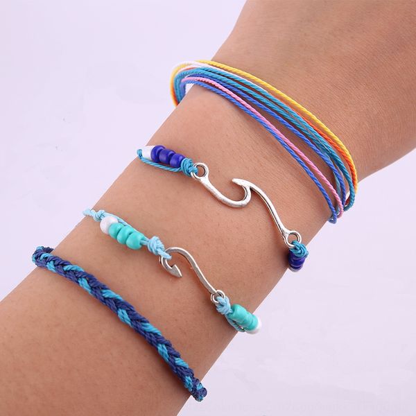 handmade friendship woven wax rice bead fishhook wave thread set handmade friendship woven bracelet braceletwax braceletrice bead fishhook w, Golden;silver
handmade friendship woven wax rice bead fishhook wave thread set handmade friendship woven bracelet braceletwax braceletrice bead fishhook w, Golden;silver