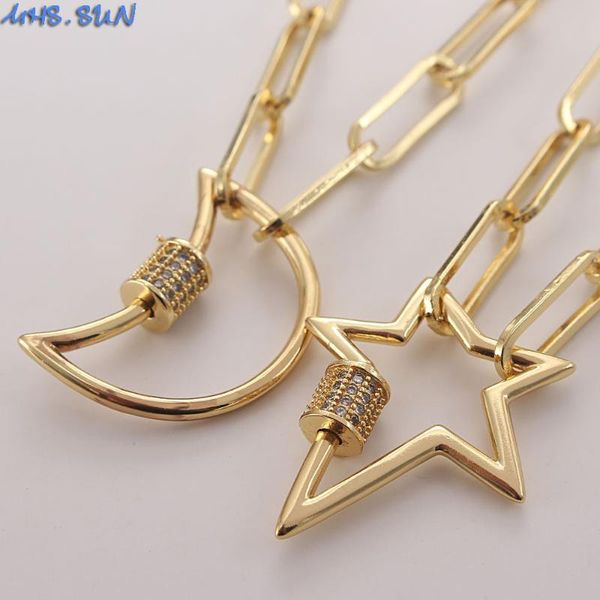 chains mhs.sun vintage moon/star/butterfly zircon pendants necklace for women fashion can open pendant chunky chain est, Silver
chains mhs.sun vintage moon/star/butterfly zircon pendants necklace for women fashion can open pendant chunky chain est, Silver