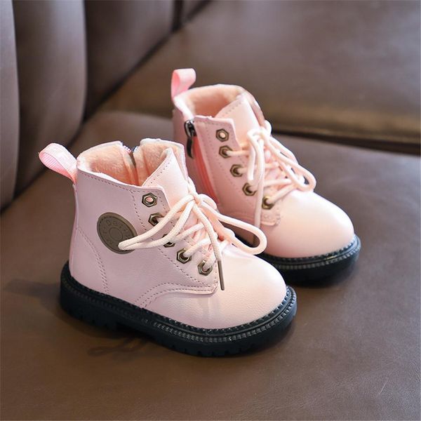 children martin boots pu leather waterproof motorcycle boots winter kids snow boots brand girls princess shoes rubber jllbwy ly_bags, Black
children martin boots pu leather waterproof motorcycle boots winter kids snow boots brand girls princess shoes rubber jllbwy ly_bags, Black