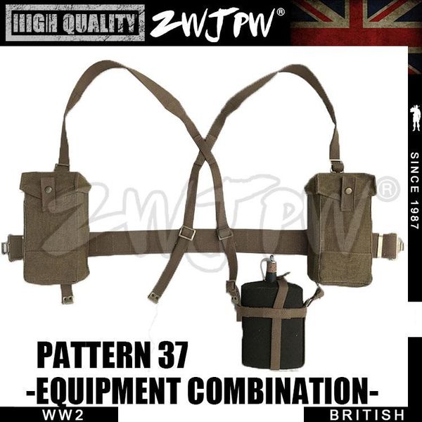 outdoor bags uk army pattern 37 equipment combination soliders with strap & belt canteen kkaki high qulity as pic
outdoor bags uk army pattern 37 equipment combination soliders with strap & belt canteen kkaki high qulity as pic