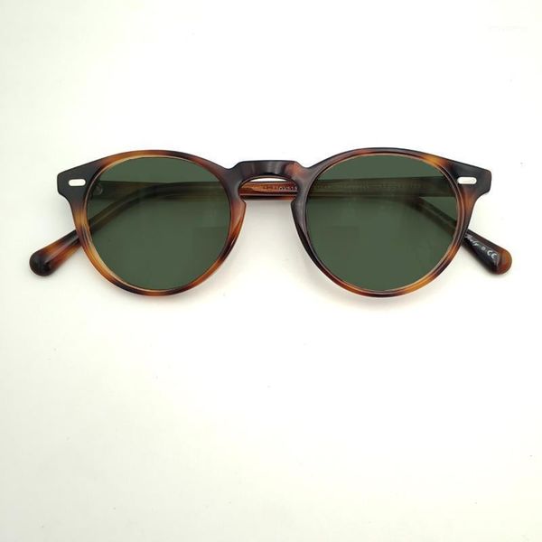 men womenvintage round frame retro acetate dark green uv400 polarizer uncorrected sunglasses optical prescription sunglasses1, White;black
men womenvintage round frame retro acetate dark green uv400 polarizer uncorrected sunglasses optical prescription sunglasses1, White;black
