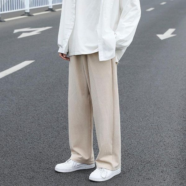 men's pants 2022 spring summer wide-leg fashion casual harem men streetwear loose hip-hop straight-leg mens trousers, Black
men's pants 2022 spring summer wide-leg fashion casual harem men streetwear loose hip-hop straight-leg mens trousers, Black
