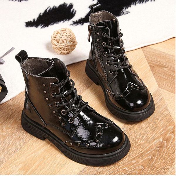 boots children' 2021 autumn and winter leather korean girls fashion rivet boys snow, Black;grey
boots children' 2021 autumn and winter leather korean girls fashion rivet boys snow, Black;grey