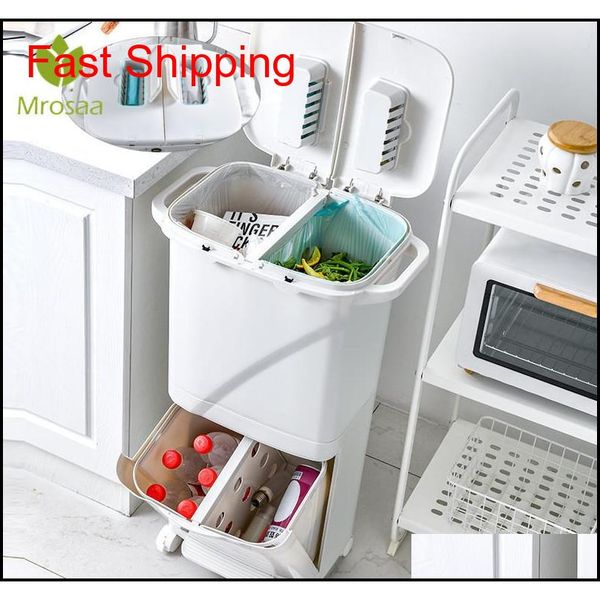kitchen press trash can sorting trash bin household dry and wet separation waste bin pedal classification ru qylafc packing2010
kitchen press trash can sorting trash bin household dry and wet separation waste bin pedal classification ru qylafc packing2010