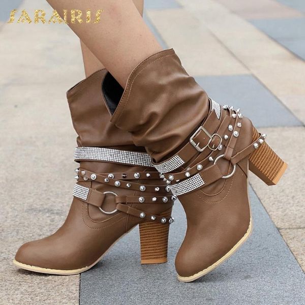 boots big size 43 dropship high heels women shoes vintage crystals rivets western hollow out short autumn winter fashion punk, Black
boots big size 43 dropship high heels women shoes vintage crystals rivets western hollow out short autumn winter fashion punk, Black