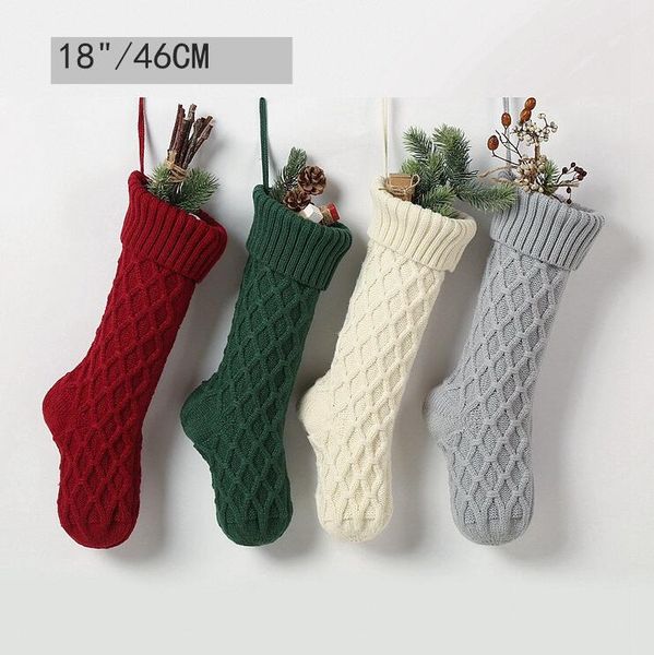 christmas socks large size 46cm knitted wool home decoration candy bag socks dotted designer gift bag socks ornament xmas stocking cz111302
christmas socks large size 46cm knitted wool home decoration candy bag socks dotted designer gift bag socks ornament xmas stocking cz111302