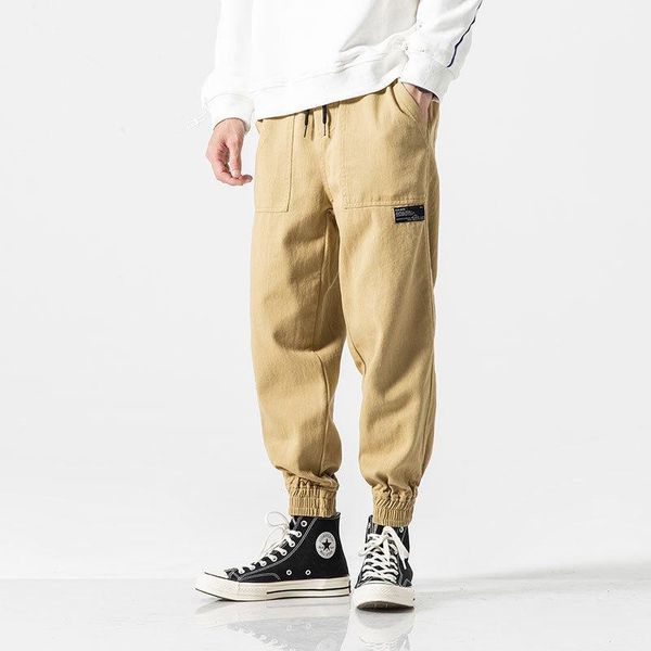 autumn men's day style retro casual simple solid color overalls youth fashion loose leggings men1, Black
autumn men's day style retro casual simple solid color overalls youth fashion loose leggings men1, Black