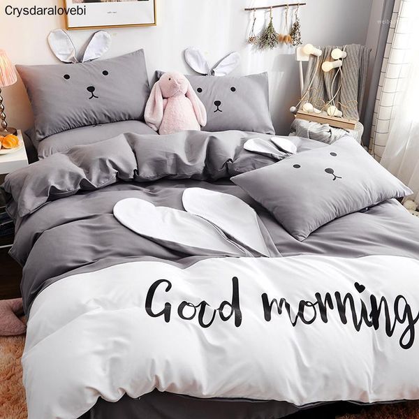 bedding sets cute rubbit pattern home bed linen duvet cover flat sheet set full king size for kids room1
bedding sets cute rubbit pattern home bed linen duvet cover flat sheet set full king size for kids room1