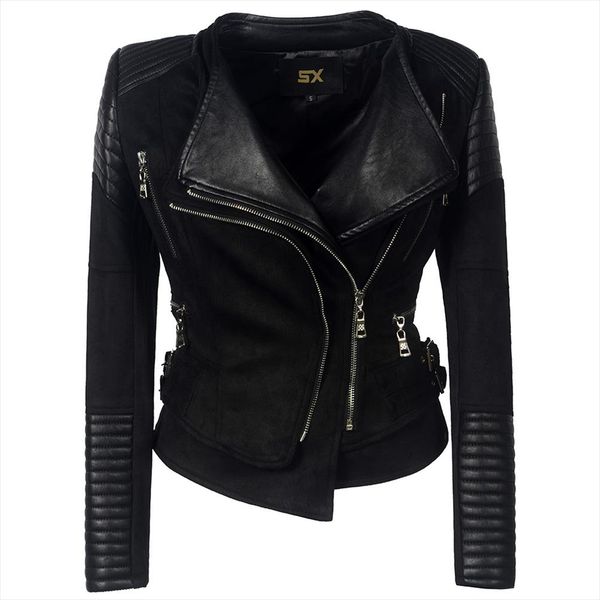 faux leather pu jacket women winter autumn fashion motorcycle jacket black faux leather coat outerwear 2019
faux leather pu jacket women winter autumn fashion motorcycle jacket black faux leather coat outerwear 2019